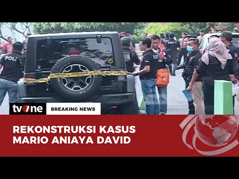 Persiapan Jelang Rekonstruksi Ulang Mario Aniaya David, AG Tak Dihadirkan