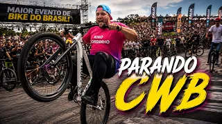 FUI NO MAIOR EVENTO DE BIKE DO BRASIL! | PARANDO CWB 🔥