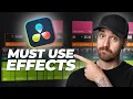 6 FREE Davinci Resolve Effects I Use On EVERY PROJECT