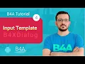 B4XInputtemplate - B4XDialog part 4