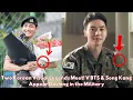 Download Lagu Dua Legenda Visual Korea Bertemu! V BTS \u0026 Song Kang Tampil Gagah di Militer