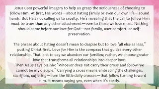 Are You Ready To Count The Cost Luke 14 25 33 September 7 Gospel Explained 