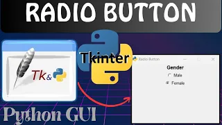Python Tkinter tutorial for beginners How to create Radio Button