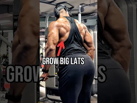 Do THIS to grow your Lats