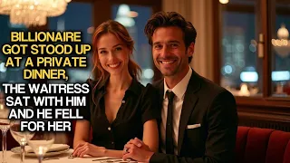 Billionaire Got Stood Up At A Private Dinner The Waitress Sat With Him And He Fell For Her  Billionaire Got Stood Up At A Private Dinner The Waitress Sat With Him And He Fell For Her
