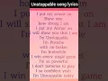 Download Lagu Sia - Unstoppable song lyrics