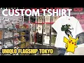Download Lagu Creating MY OWN ANIME T-Shirts at UNIQLO Flagship Ginza - Pokemon, Attack on Titan, Dragonball UT