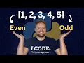 How To Separate Odd And Even Numbers In Python