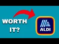 ALDI Grocery Pickup Delivery App Review