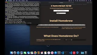 Installing BREW and wget Mac