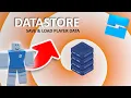 DataStore Saving Loading Player Data - Roblox Scripting Tutorial