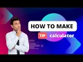 How to make tip calculator in unity via c programming of c unity hub gamiinii