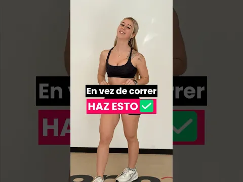 Si no puedes o no disfrutas correr, te traigo esta rutina tipo hiit para bajar de peso #hiitworkout