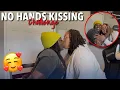 NO HANDS KISSING CHALLENGE LGBT COUPLE