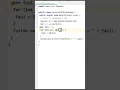 FIND FACTORIAL IN JAVA USING FOR LOOP