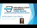 InterLibrary Loan Tour ILL Brief tour of the ILL Service
