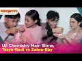 Lagu Uji Chemistry Tasya dan Redi vs Eby dan Zahra Main Slime Bersama | Best Kiss