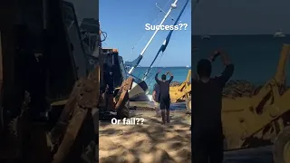 Success or Fail?? #shorts #barefoottravels #sailboat