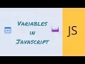 What are variables javascript tutorials for beginners
