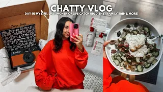 CHATTY VLOG day in my life catching up on the last month family disney trip more