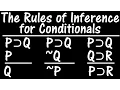 Logic Lesson 3 Rules of Inference for Conditionals
