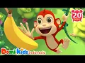 Download Lagu Bernyanyi Bersama Lima Monyet Kecil 🐒 Lagu Edukasi Anak | Kumpulan Lagu Anak Indonesia | Domi Kids