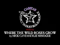 Download Lagu Nick Cave \u0026 Kylie Minogue - Where the Wild Roses Grow - Duet Karaoke w. lyrics - Caritas