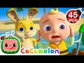 Download Lagu Racing Waves: JJ’s Balloon Boat Challenge! 🌊🎈| CoComelon Animal Time | Animals for Kids
