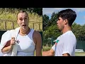 Download Lagu Alcaraz’s Reaction When Sabalenka Cheered Him with Vamos before His Match vs Fognini Wimbledon 2025