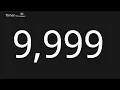 9999 Second Countup Timer