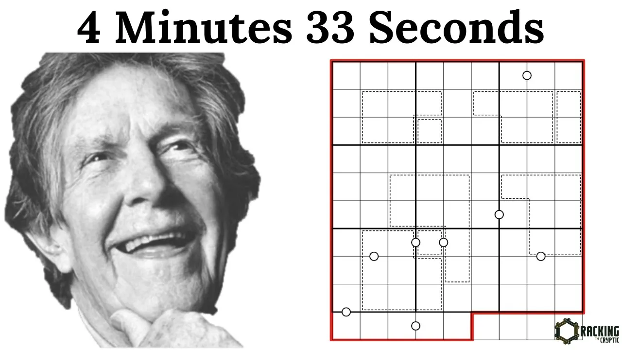 4 Minutes 33 Seconds:  Can You Solve It That Fast?