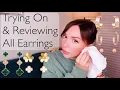 Van Cleef Cartier Earring Collection Try On Review Fine Designer Jewelry Earrings
