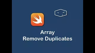 array remove duplicates in swift 3