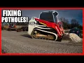 Lagu Fixing Potholes the RIGHT Way! (Takeuchi TL12R2)