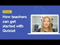 How teachers can get started with Quizlet Part 1