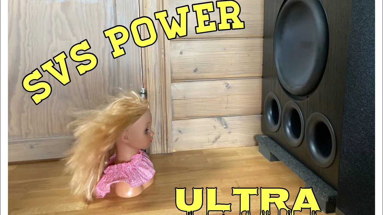 SVS Subwoofer PB13 Ultra vs. Doll!