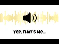 ORIGINAL Yep That s Me You re Probably Wondering