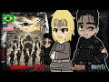 Medival Animes React to Our World Military | Gacha React |