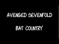 Download Lagu AVENGED SEVENFOLD - BAT COUNTRY ll LYRIC
