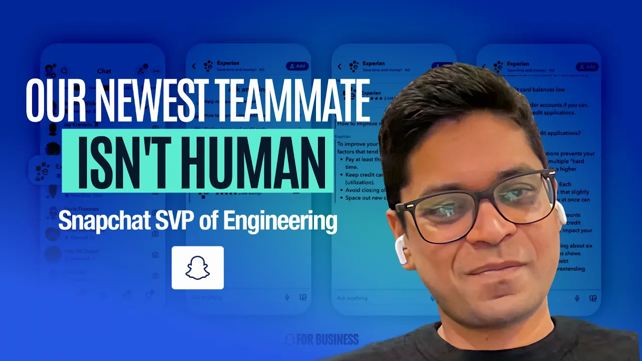 Snapchat SVP of Engineering on How a Billion-User App Lets Everyone Ship Code Without Breaking Quality | Saral Jain | E304 - YouTube thumbnail