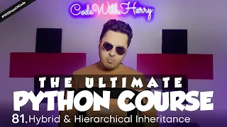 Hybrid and Hierarchical Inheritance in Python Python Tutorial - Day