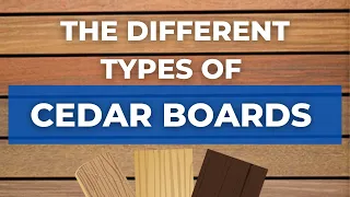 What type of cedar board should I use for my fence Part one of How to Build a Fence