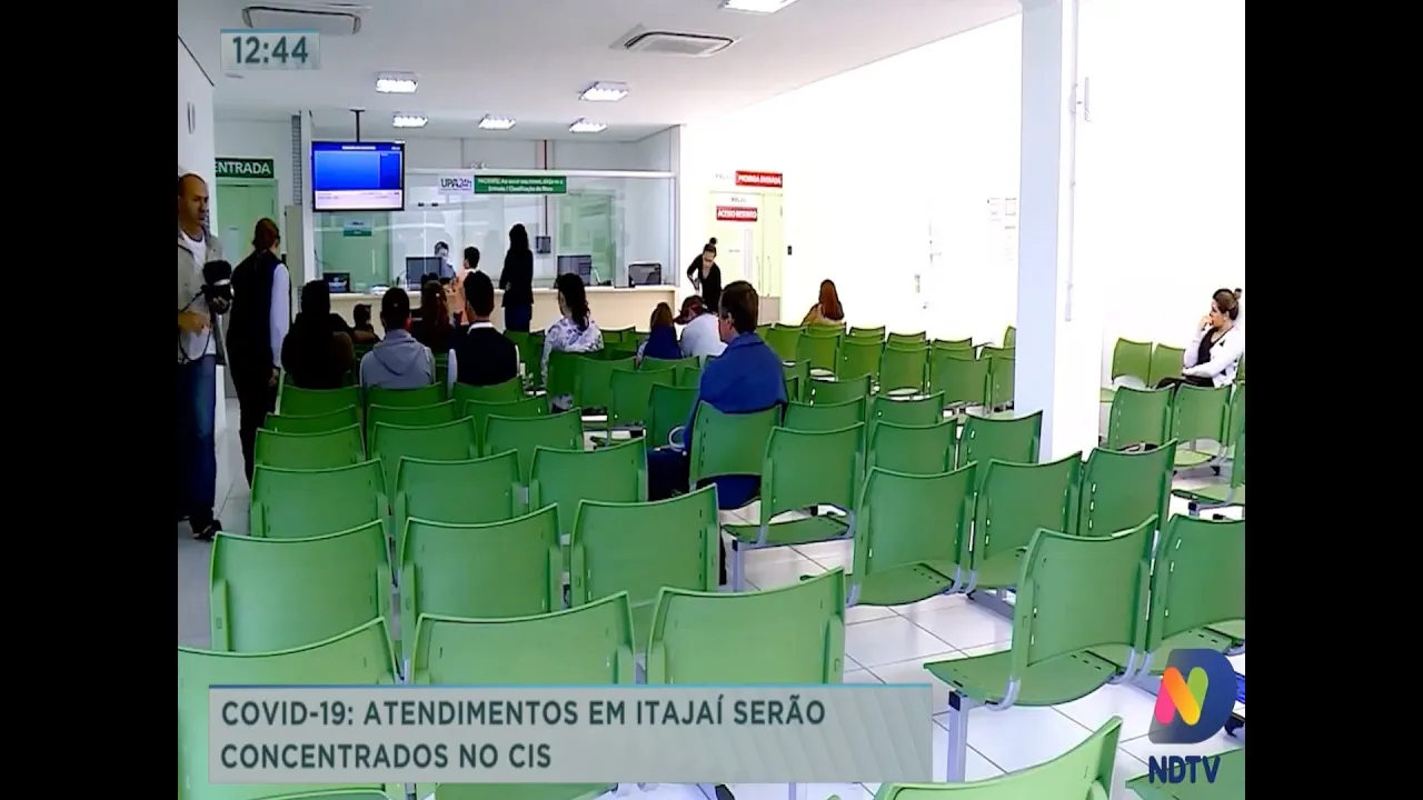 COVID-19: Atendimentos em Itajaí serão concentrados no CIS