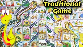  how to play traditional board game paramapadham 