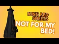 King Sheets for Witch DIY