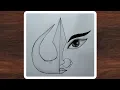 Download Lagu Navratri Special drawing | How to draw Durga Maa with Trishul | Durga Maa drawing | Navratri 2025
