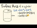 How to Calculate the Surface Area of a Cylinder