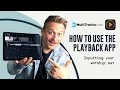 How To Use Multitracks Playback App Inputting Your Set List The Breakdown