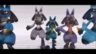 mmdxssbb lucario dancing counting stars