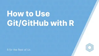 with R Part 3 - Initialize Git Repository